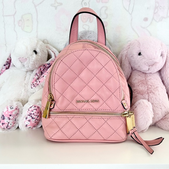 Michael Kors Rhea Quilted Backpack - Picture 1 of 7